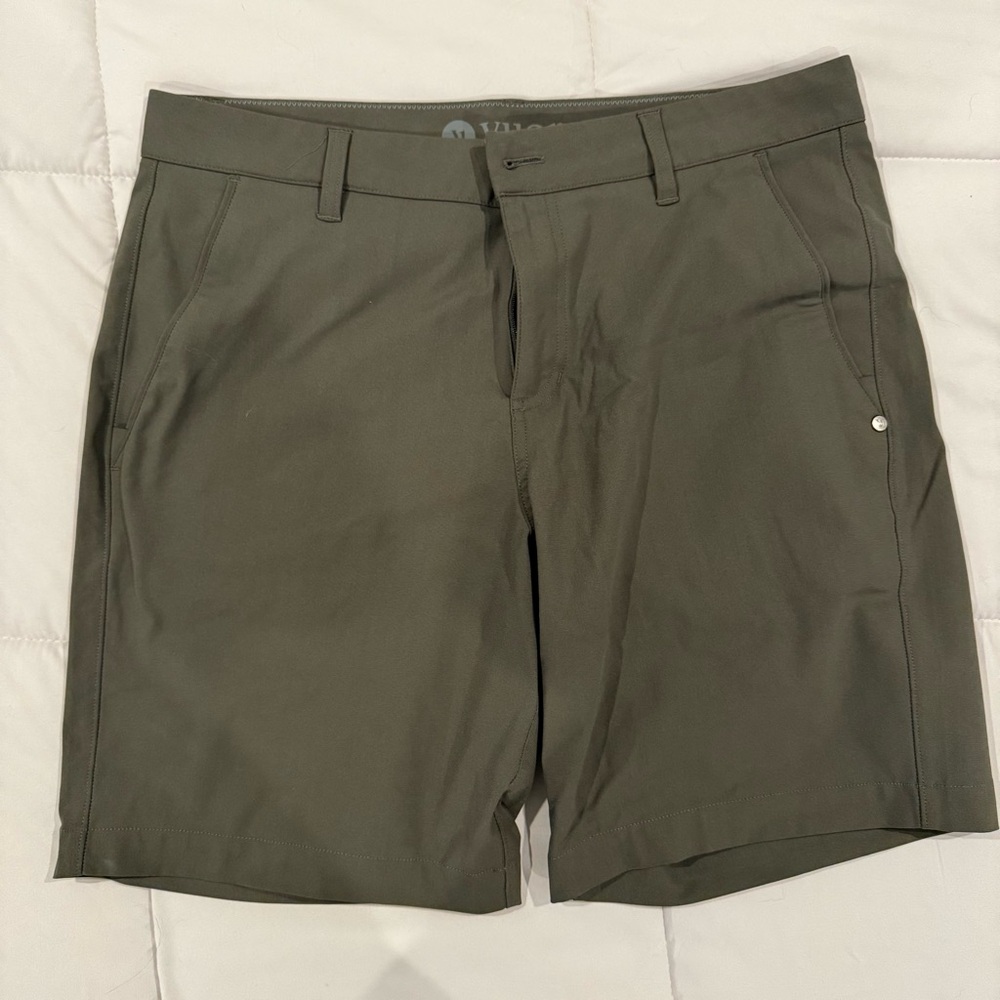 Vuori Meta Shorts 32 Oregano